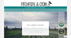 Desktop Screenshot of pitchforkandcrow.com